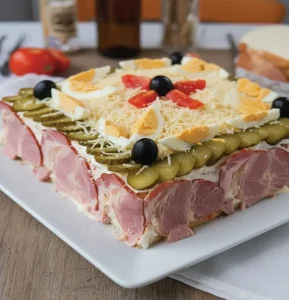 Sarena slana torta