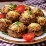 Punjeni šampinjoni sa piletinom