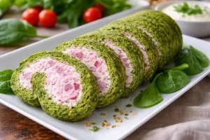 Zeleni rolat sa spanaćem