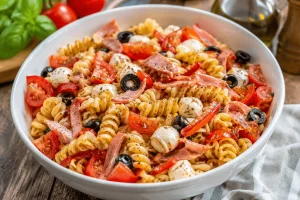 Salata sa testeninom i mocarelom
