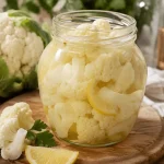 Kiseli karfiol sa limunom u tegli