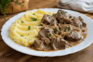 Pileća džigerica sa lukom u vinskom sosu